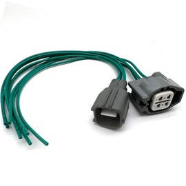 4 Way Waterproof Oxygen (O2) Sensor Connector Wiring Harnesses Terminal Compatible with Toyota Lexus 90980-11028/6189-0623/6189-0581/6189-0187