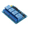 GTIWUNG 2pcs 4 Channel 12V Relay Module with Optocoupler for