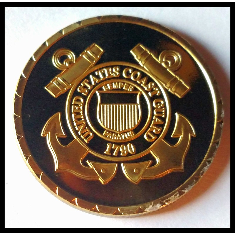 Coast Guard Jag Corps Military Challenge Art Coin
