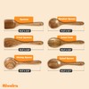 Riveira's 6-Piece Kitchen Essentials - Wooden Spoons for Cooking and