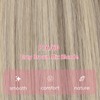 Eliysako Professional Itip hair extensions human hair #P60/16 Grey Brown