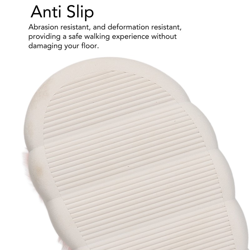 Electric Heated Slipper Soft Comfortable Warm Plush USB Heated Slipper