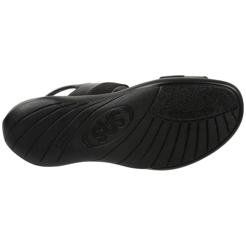 SAS Nudu Adjustable Comfort Sandal Midnight 8 WW - Double
