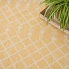 Nourison Home Positano Indoor/Outdoor Yellow 5' x 7' Area Rug,