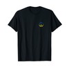 Patriotic Ukrainians Pocket Peace Sign Support Ukraine T-Shirt for Women