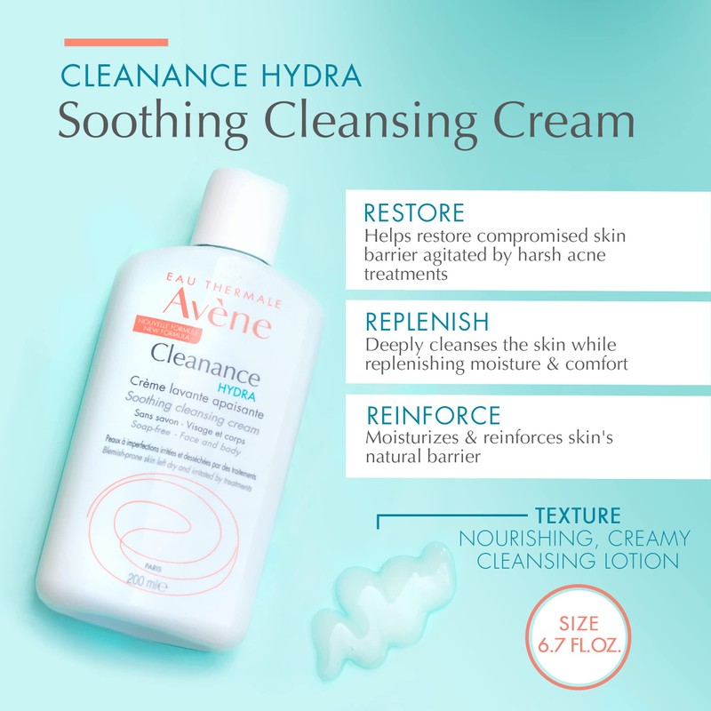 Avene Clean-Ac Soap-Free Scrub Cream 200 ml
