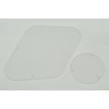 KAISH Clear LP Standard Rear Control Switch Plate Transparent Cavity
