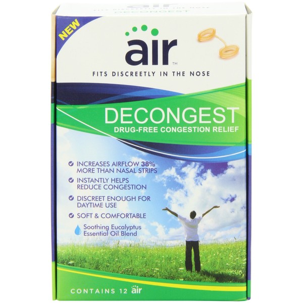 Air Decongest Advanced Nasal Breathing Aid, 12 Count