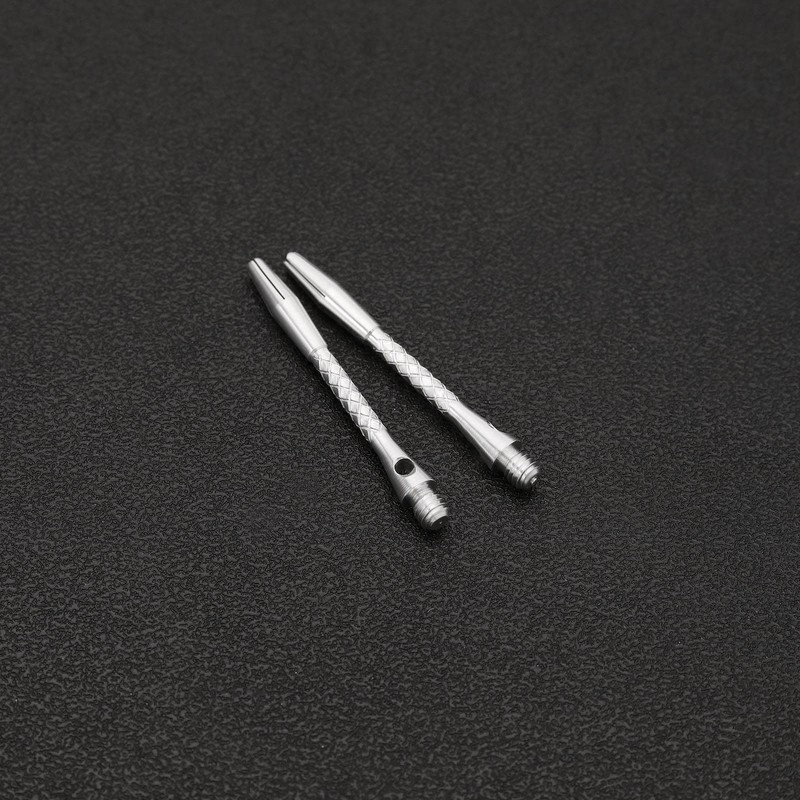 EMSea 12PCS Dart Shafts with Rubber O-Rings 45mm Standard 2BA