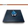 KTC-Home Premium Doorbell Jet Black - Curved Push Button -