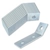 OTTFF 10 Pack 45 Degree Angle Bracket Fitting for 1-5/8"