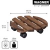 Wagner Palisande Country 20018301 Multi-Purpose Trolley Round