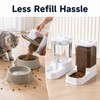 4L Gravity Pet Feeder & Waterer Set for Cats &