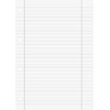 Brunnen 1052527 school block / notepad (A4, 50 sheets, lined,