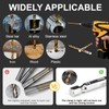 26 Piece Titanium Drill Bit Set with Quick Change Hex