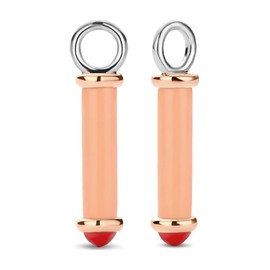 TISENTO Earrings with Pendant TI SENTO - Rata 925 (1.50 g) 9234CP Brand, One Size, Unprecious Metals, Without Gemstone, Unprecious Metals, No Gemstone