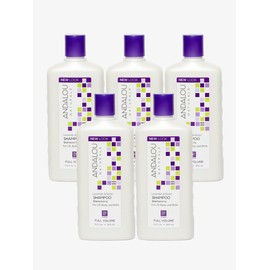 Andalou Naturals 라벤더 비오틴 풀 볼륨 샴푸 340ml 5개 Lavender Biotin Full Volume Shampoo 340ml (Pack of 5)