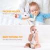 BEREST Rechargeable Baby Sleep Soother Bunny Lovey- White Noise| Heartbeat|
