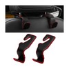 Mandark 2PCS Car Seat Headrest Hooks, Leather Vehicle Seat Back