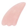 Scrapping Plate Pink Crystal Highly Polished Translucent Gua Sha Board