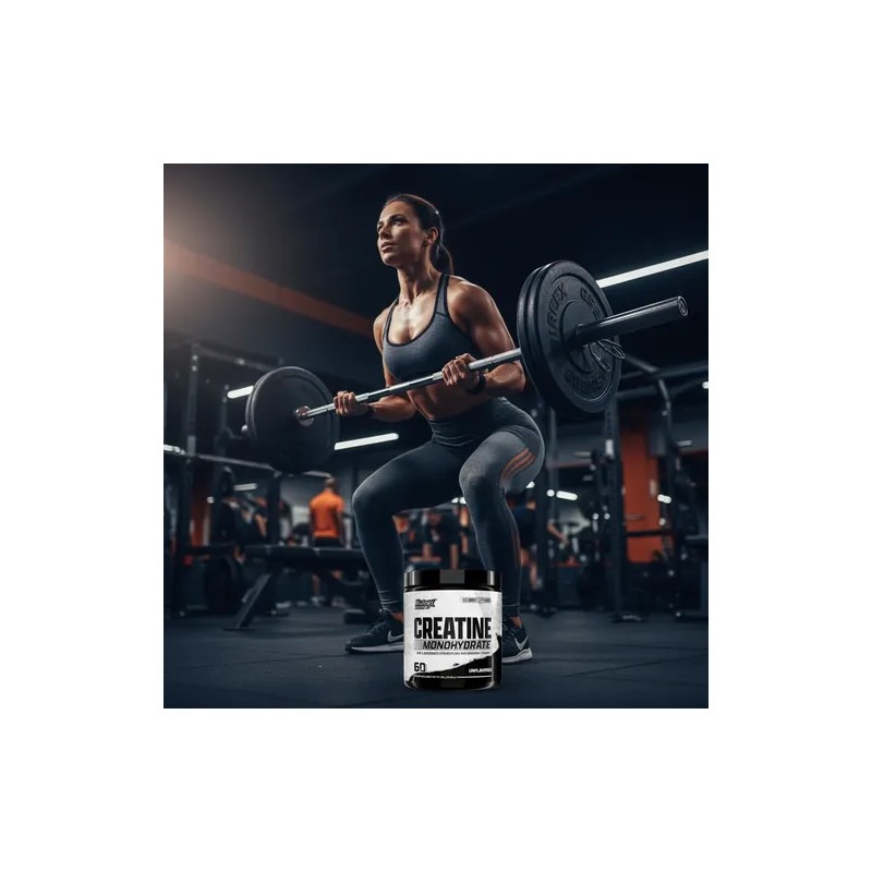Nutrex Creatina Monohidratada En Polvo 300g 60 Servicios