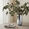 Metal Vase, Stainless Steel Decorative Flower Vase Centerpiece for Home