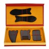 Horn Scraping Plate Set Massage Health Relaxation Natural Facial Body
