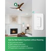 TREEWELL 3 Way Wireless Light Switch and Receiver Kit, 200FT