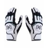 UA Yard Pro Batting Gloves 6001314 (100) White Black Iridescent