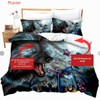 Homemissing Music Theme Bedding 140 x 200 cm Black and