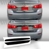 Gomu Trunk Trim Chrome Delete Blackout Precut Vinyl Wrap Overlay
