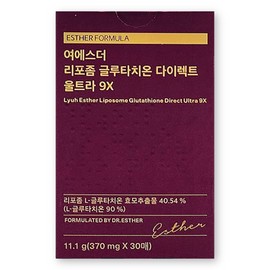 Yeo Esther Liposome Glutathione Direct Ultra 9X 370mg / 여에스더 리포좀 글루타치온 다이렉트 울트라 9X 370mg X 30매 1박스 에스더포뮬러