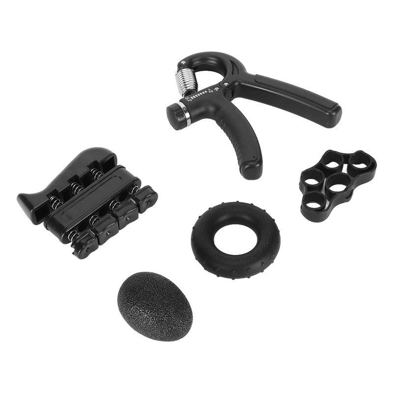 Hand Grip Strengthener Kit Elastic Silicone Skin Friendly Portable Forearm