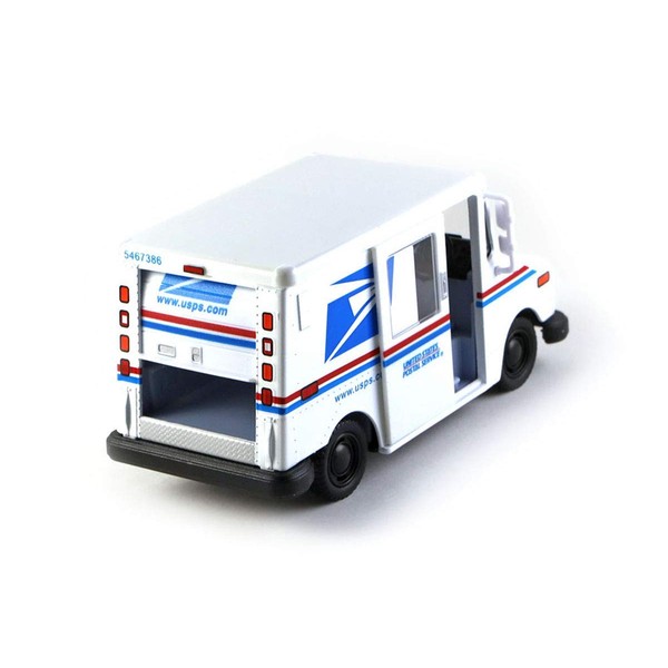 United States Postal Service Mail Delivery Truck Diecast Model Toy Car in White