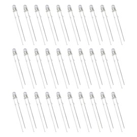 ENN LLC 3mm 18000mcd 20mA 30° Cannonball LED Light Emitting Diodes (30 Yellow)