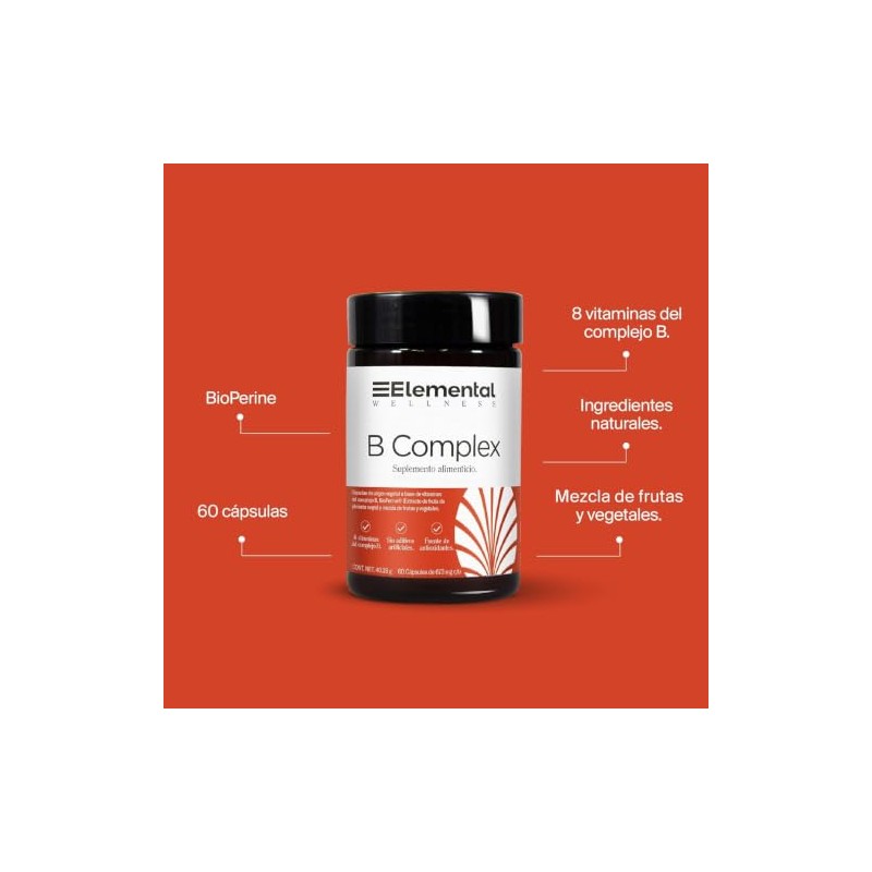 Complejo B Completo Duo Pack 120 Capsulas con BioPerine y