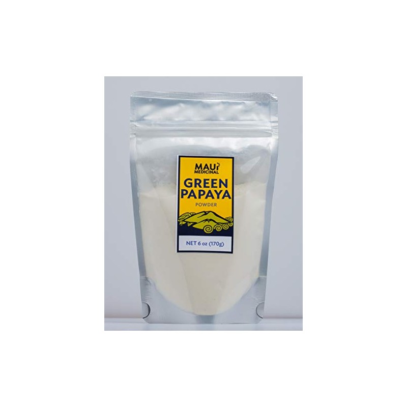 Green Papaya Fruit Powder 6oz = 170 grams