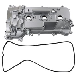 TRQ Right Valve Cover Passenger Side Compatible with 2007-2018 Lexus ES350 2007-2015 RX350 2005-2018 Toyota Avalon 2007-2017 Camry 2008-2016 Highlander 2006-2012 RAV4 2007-2016 Sienna 2009-2015 Venza