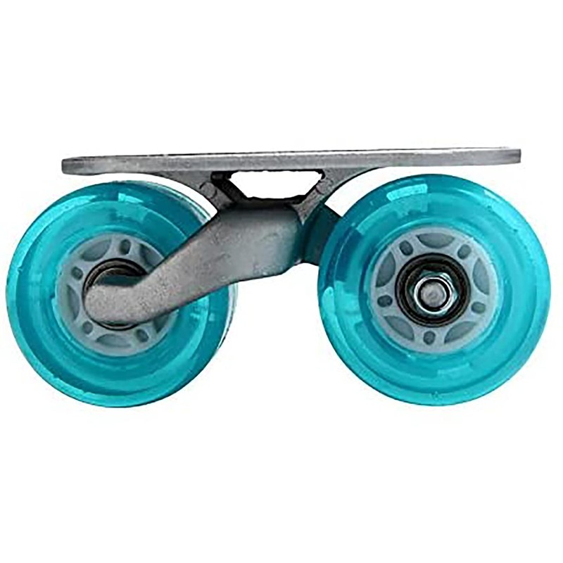 JINCAO Drift Plate Skates, Blue Portable Roller Road Skate, Aluminum