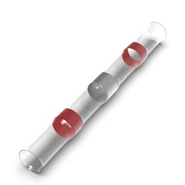 10 - 100 solder connector red Ø 3mm 0,5 - 1,5 mm² choice: (20 - pieces)