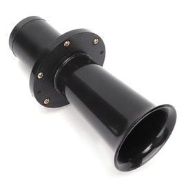 Vehicle Horn, Classic Vintage Style Horn Replacement Parts 110DB Black for Motorcycles Boats for Car Modification