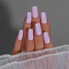 KQueenest Light Purple Press On Nails Long Square - Summer