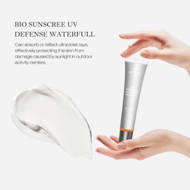 Bio Sunscreen UV Defense Waterfull, SPF 50+, Aqua-Based Formula with Salicylates