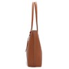 Dreubea Women's Soft Faux Leather Tote Shoulder Bag from, Big
