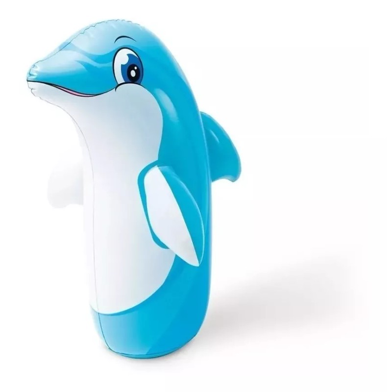 Intex Combo Muñecos Inflables Dragón, Delfín Y Luchador Para Niños