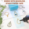 Gartful 30PCS Open Bezels for Resin, Geometric Hollow Frame Pendants
