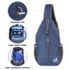 WATERFLY Sling Backpack Sling Bag Shoulder Backpack Shoulder Bag Adjustable