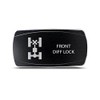 CH4x4 Rocker Switch Front Diff Lock Symbol - Horizontal -