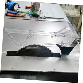 SOESFOUFU Tool Table Saw Guard Tools Table Saw Accessories Guard for Table Saw Table Saw Protector Saw Guards Woodworking Accessories Table Saw Guard Universal Sawdust Acrylic