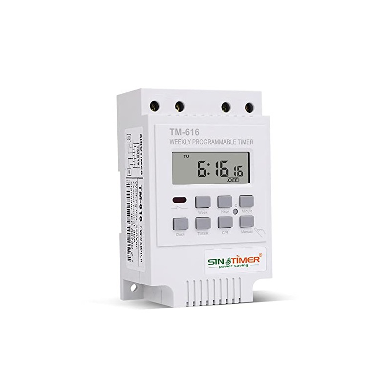 Vogueing Tool TM616 Digital Electric Timer with LCD Display, Programmable